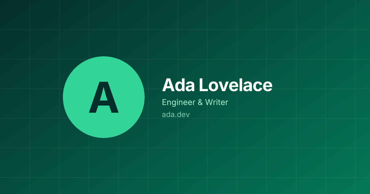 Byline mark template in the Forest palette
