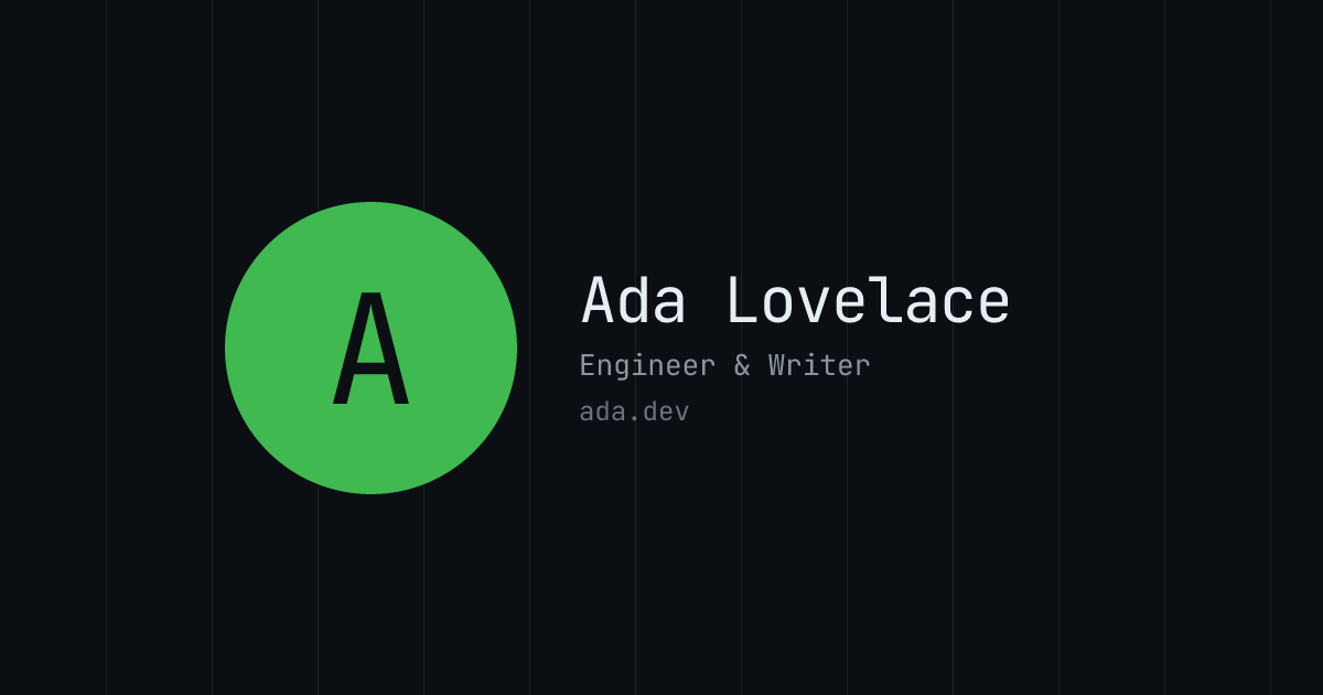 Byline mark template in the Terminal palette