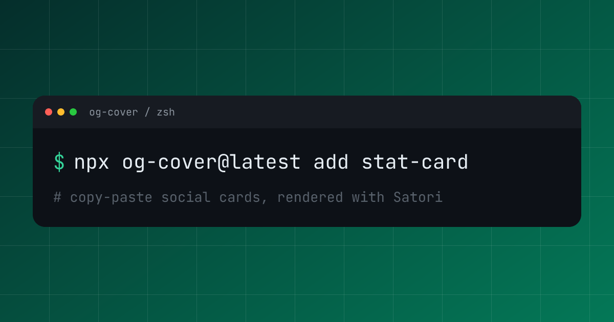Install command template in the Forest palette