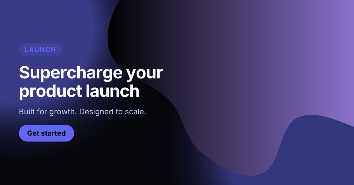 Launch orbit template in the Aurora palette