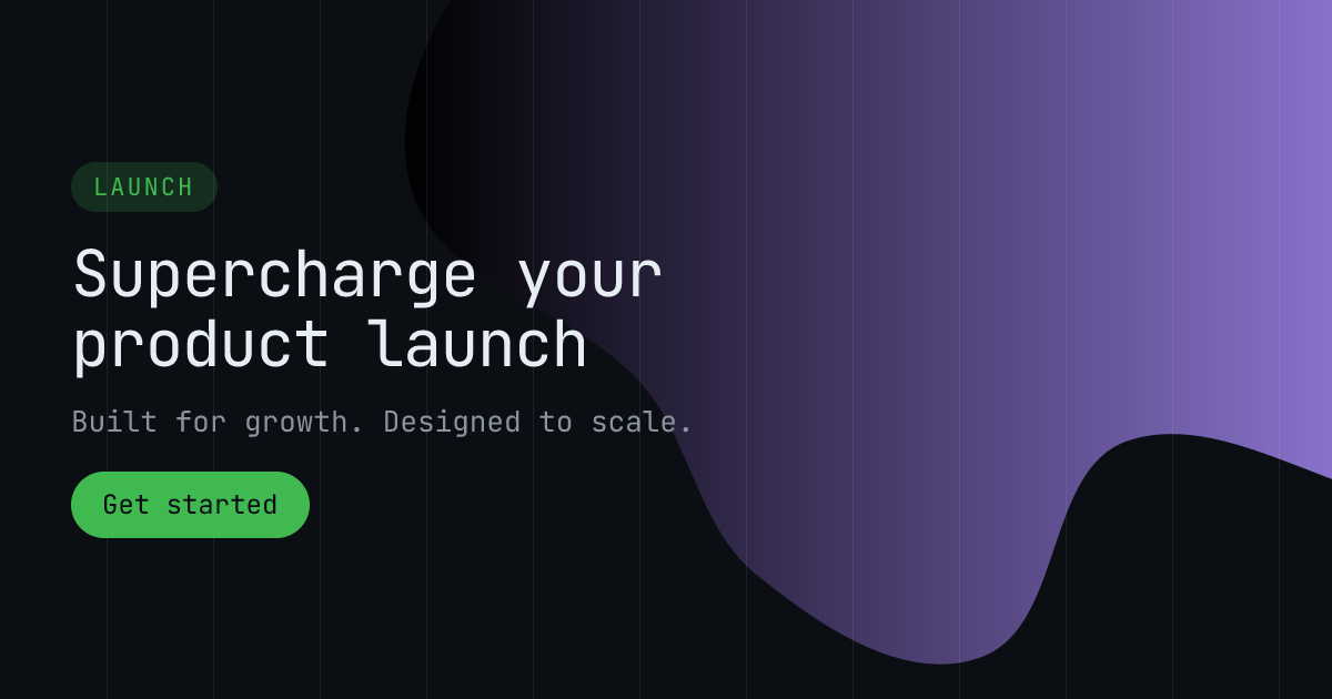 Launch orbit template in the Terminal palette