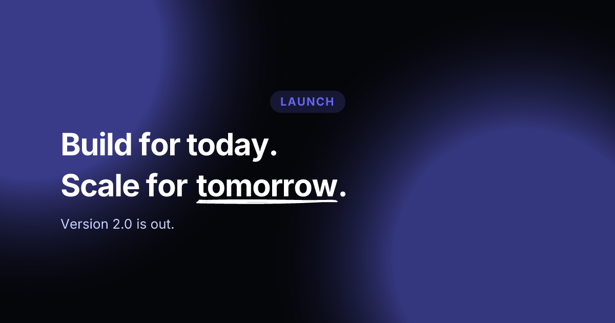 Product launch template in the Aurora palette