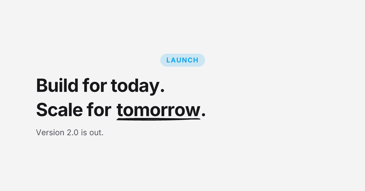 Product launch template in the Studio palette