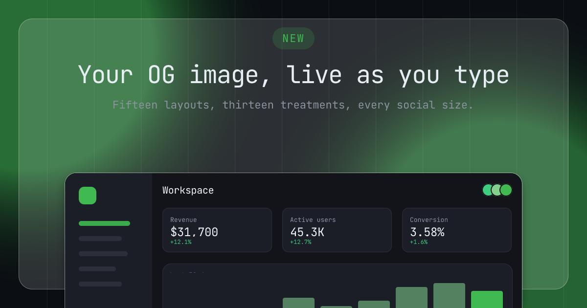 Product tour template in the Terminal palette