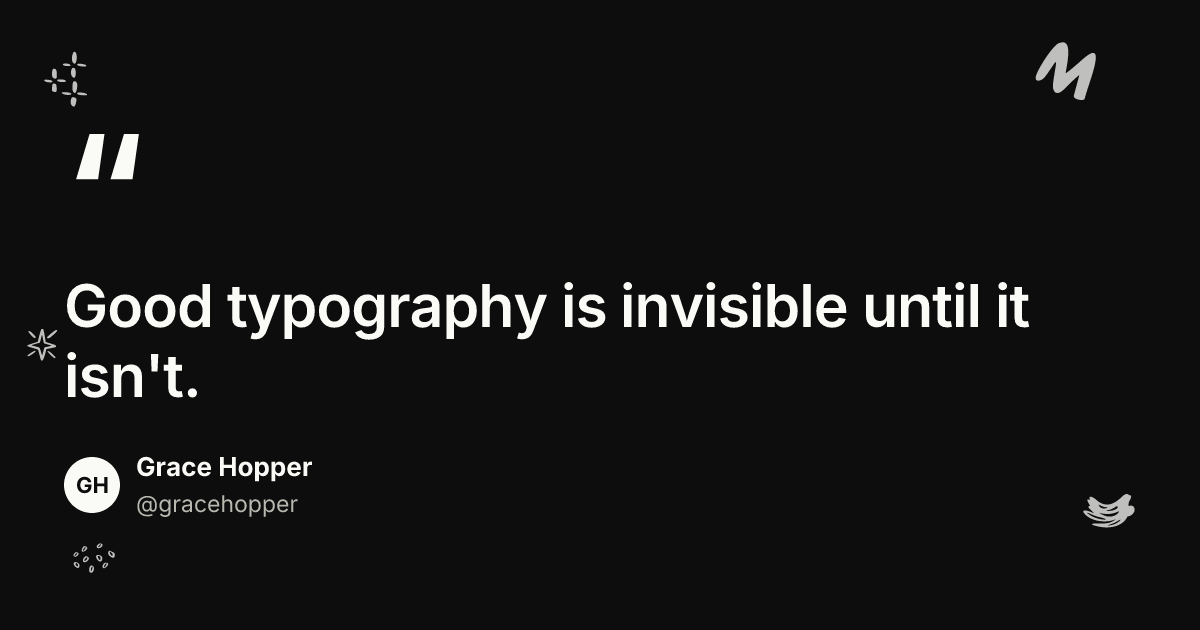 Pull quote template in the Chalk palette