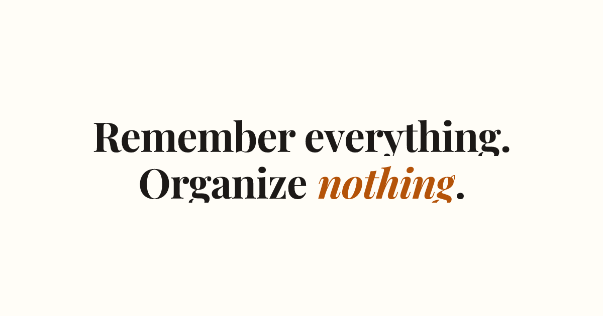Quiet serif (Minimal · Paper), an Open Graph image made with OG Cover