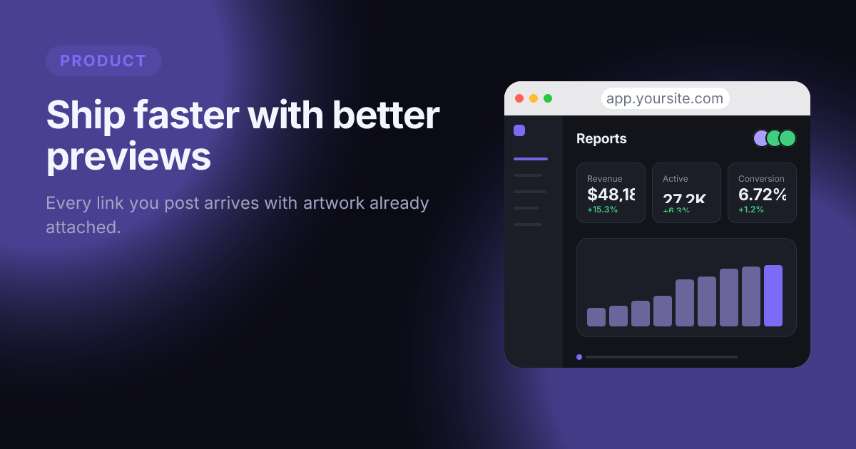 SaaS product template in the Midnight palette