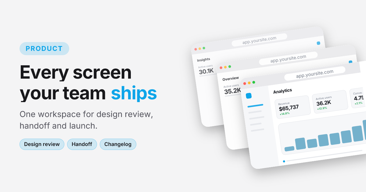 Screen deck (Deck · Studio), an Open Graph image made with OG Cover