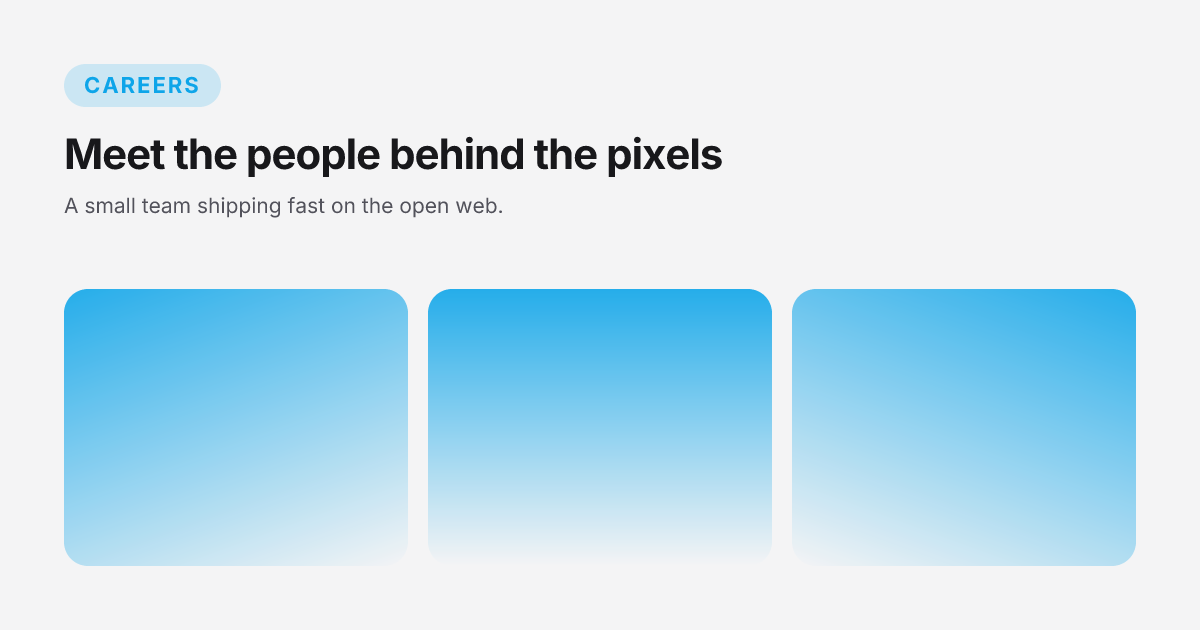 Team grid (Gallery · Studio), an Open Graph image made with OG Cover